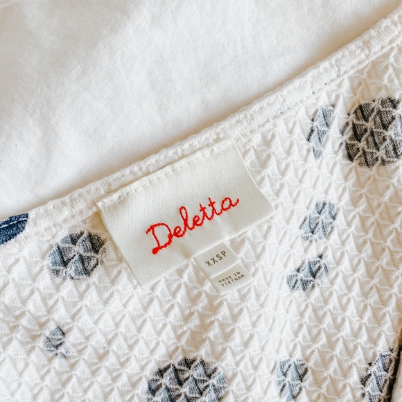 Polka dot peplum top - Picture 2 of 2